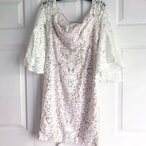 Off-shoulder White Dress